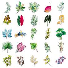 50 ملصق أوراق نباتية خضراء شفافة 2D ملصقات جمالية هدايا ملصقات مضحكة ومرحة ألعاب تسعينيات ملصقات لوازم الألبوم، المظاريف، زجاجات المياه، الكمبيوتر، اللابتوب، الهاتف، الحقائب، الدفاتر، الثلاجة، حفلات المناسبات، الديكور - متعدد الألوان - مشاهدة 4