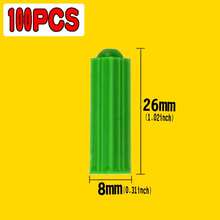 6mm/8mm 绿色塑料膨胀塞、自攻螺钉、墙锚、膨胀套管、膨胀塞、M6/M8