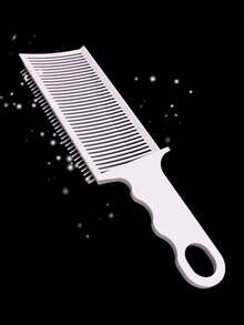 1把定位造型梳，油头渐变剪发梳，剪发工具，平头推剪梳，蓬松定位剪发专用梳，可调节弧度定位剪发梳，剪发辅助工具，适用于男士、理发师和美发沙龙 - 彩色 - 查看 7