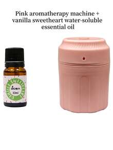 Bộ 1/2 máy khuếch tán tinh dầu, máy khuếch tán tinh dầu có đèn, máy tạo ẩm không khí, thích hợp cho phòng ngủ, phòng khách, nhà ở, văn phòng và các không gian khác. - Nhiều màu - Xem 12