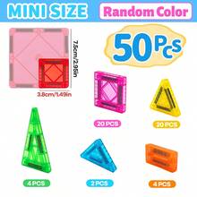 Magnetic Blocks, 150PCS Building Blocks, Magnets Building Set, STEM Construction Stacking Blocks & Montessori Learning Toy Gift For Kids 3+ Boys And Girls Preschool Kindergarden Toy, Mix Colors