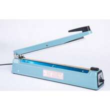 Impulse Heat Sealer Machine HeavyDuty 200mm 300mm 400mm Options Ideal For Plastic And Poly Bags Adjustable Heat Sealing Tool For Home And Industrial Use - Blue - View 2
