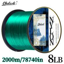 Chelesh 2000m Smooth Nylon Monofilament Fishing Line, -Resistant, Easy Casting, Anti-Aging, Multiple Colors & Strengths Available, Suitable For Carp Fishing, DIY Jewelry Beading - Multicolor - View 66