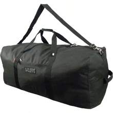 Bolsa de lona resistente para equipo de carga, equipo deportivo, batería, hardware, viaje, portaequipajes de techo - Negro+42" x 20" x 20" - Ver 2