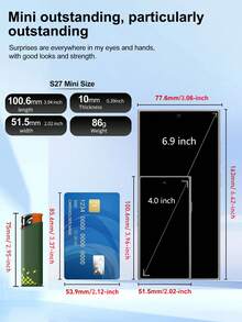 SERVO Android Mini Smartphone Dual SIM RAM 2GB ROM 16GB 4.0-Inch Display 3G WCDMA Fashionable And Cute Little Smart Phone 2025 - Pink - View 5