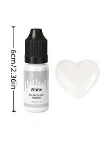 10ml 0.34oz/Bottle Makaron Solid Color Epoxy Resin Pigments Liquid Colorant Dye Convenient For Resin Molds Colorful Creative Fashion DlYHandmade Jewelry Making - Black - View 7