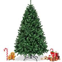 FARSEE  210 cm x 800 ramas, Abeto artificial verde con soporte, perfecto para regalar en Navidad. - Multicolor - Ver 8