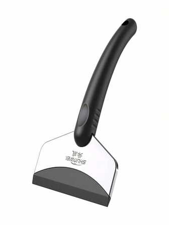 长款不锈钢冰铲，防滑雪铲，除冰工具