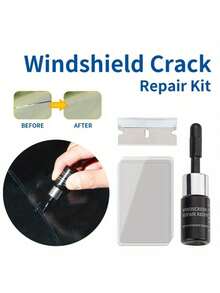 Professional Car Windshield Crack & Scratch Repair Tool - Clear Portable Glue, No Special Tools Needed, Quick Repair, Windshield Crack Repair Kit, Repair Cracked Windshield, Car Body Crack Repair Kit - Multicolor - View 7