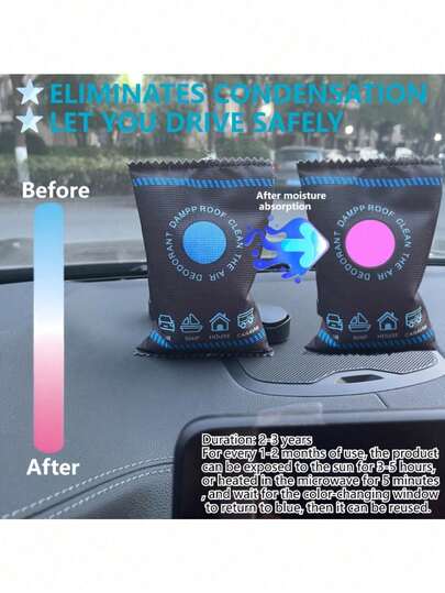 Reusable Silicone Dehumidifier Bag - Suitable For Home, Vehicle, RV, Absorbs Moisture, Prevents Dampness, Humidity And Condensation, Desiccant, Dehumidifier With Drain Pipe, Bathroom Dehumidifier, Basement Dehumidifier, Mini Dehumidifier, Room Dehumidifier, Household Dehumidifier, Bathroom Dehumidifier,Spring Summer Picks,Brides Maid Gifts,Room,Bedroom Decor,Beach,Travel,For Men,For Women,Vacation,Cute Stuff