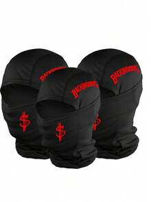 2pcs/1pc/3pcs Unisex Breathable Balaclava Face Mask Headwear, Suitable For Daily Use, Outdoor Travel, Motorcycle Riding, Hiking, Climbing - L - View 11