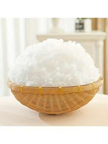 500克DIY EPE泡沫填充物，填充棉，也适用于人造雪景，可用于高弹沙发垫填充、毛绒玩具填充、手工枕头填充、豆袋填充等。 - 彩色 - 查看 2