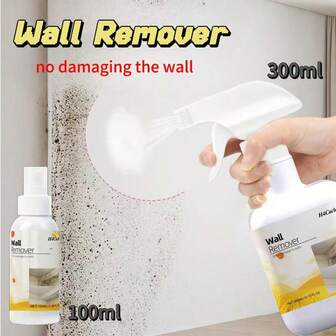 H4Cacle Wall Remover Stain Cleaning Spray Wall Toilet Washbasin Wardrobe Washing Machine Rubber Ring Decontamination And Remover Household