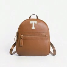 1 Balo cổ điển dễ thương cho bé gái với 26 chữ cái từ A đến Z, Túi đeo vai, Ví hình trái tim, Dây đeo vai có thể điều chỉnh, Quà tặng lý tưởng cho Ngày lễ tình nhân, Thích hợp sử dụng hàng ngày, Ngoài trời, Trường học, Du lịch, Đi bộ đường dài, Thiết kế di động - màu nâu - Xem 37
