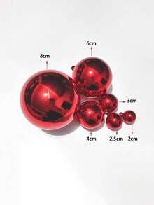 Personalized Christmas Balls, Customized Name Christmas Ornaments, Christmas Balls, Personalized Christmas Decorations, Surname Christmas Balls, Secret Santa Personalized Christmas Balls/Named Christmas Tree Ornaments/Customized Name Ornaments/Christmas Gifts For Family Or Friends, Random Colors