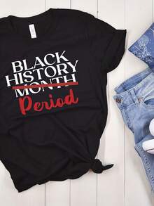 Month Period T-Shirt  Shirt,This Fun Printed Casual T-Shirt Is The Perfect Gift For Valentine's Day/Christmas - 款式29 - 查看 1