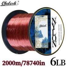 Chelesh 2000m Smooth Nylon Monofilament Fishing Line, -Resistant, Easy Casting, Anti-Aging, Multiple Colors & Strengths Available, Suitable For Carp Fishing, DIY Jewelry Beading - Multicolor - View 41