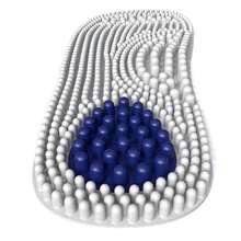 舒适足部按摩鞋垫，穴位按摩鞋垫，男女通用鞋垫，四季皆宜 - 灰色 - 查看 5