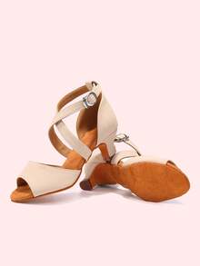 Women's Jazz Shoes,Women's Satin Soft Sole Dance Shoes,High Heel Dance Shoes For Jazz/Latin/National Mark/Rumba/Cha Cha