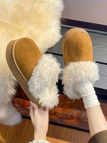 Fashionable New Slip-On Slippers, Unisex Couple Style Casual House Slippers, Convenient Home Slippers - Brown - View 7