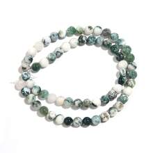 1 件天然带状玛瑙珠 4/6/8/10/12 毫米，时尚手工 DIY 散珠，适用于手链、项链、珠宝、手机链、钥匙扣、珠子批发 - 樹紋瑪瑙石 - 查看 9