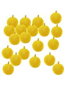 Pack Of 10 Insect Traps, Sticky Fly Catcher, Fly Trap, Indoor Mosquito Repellent, Outdoor Wasp Trap, Fly Trap For White Leaf Flies And Aphids, Sticky Yellow Sticky Insect Ball, Fruit Tree Fly Attractant Ball, Melon Fruit Fly Sticky Ball, Insect Attractant Ball, Sticky Flying Insect Ball For Indoor And Outdoor, Fruit Fly, Fly Mosquito, Fruit Shop, Kitchen Trash Can, Pest Control Artifact, Sticky Insect Board - 黃色 - 查看 11