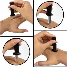 1/5/10PCS Mini Retractable Knife Toys, Disappearing Knife Fake Trick Gadget Toy, Joke Prank Props, Plastic Magic Knife Toys, Birthday Party Gifts, Gift Bag Stuffer - Multicolor - View 2