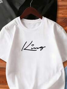 3件套男童字母印花短袖T恤套装 - 彩色 - 查看 5