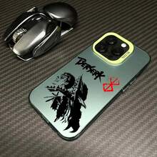 Funda de anime  compatible con Apple  16 15 14 13 12 11 XS X Pro Max Plus, funda colorida plateada, compatible con funda  17, funda  17 Pro, funda  17 Pro Max - 036YA1101AYL - Ver 9
