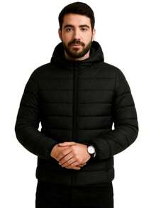 Men's Bobojaco Jacket With Removable Hood - Black - View 3