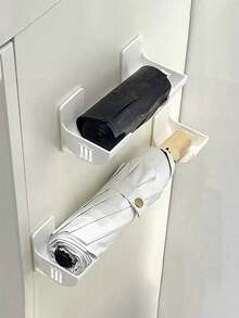 4pcs Adjustable Trash Bag Holder, Suitable For Storing Trash Bags, Cling Wrap, Umbrellas, Rolling Pins, Wrap Racks, Kitchen Organizers, Sink Organizers, Cabinet Organizers - Multicolor - View 8