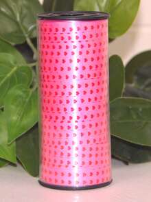 1 Rollo de cinta con estampado de corazones, cinta decorativa para fiestas, cordón trenzado para empaquetar regalos de estilo coreano con flores, cinta para decorar pasteles, cajas de cumpleaños, ramos, empaquetar regalos, cinta de satén para flores, vuelta al colegio y San Valentín - Multicolor - Ver 10