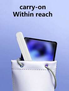 1pc Apple Pencil Storage Box, Compatible With 1st And 2nd Generation, Includes Adapter And Tip Cover, Portable - Multicolor - View 4