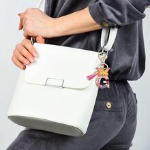 JINGUAZI Initial Letter Keychains For Women Tassel Butterfly Pink Purple Cute Car Keychain For Wallet Backpack Bag Charm{Inchcolor_nameinch:InchG-Pinkinch} - G-粉紅色 - 查看 7