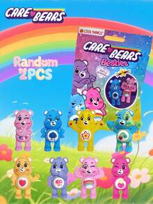 1/2PCS Care Bears Officially Licensed 3D Cartoon Bear Figurines Series Mystery Blind Bag Random One Character 8 Types Various Styles Colourful Bear Figure Cosy Setting Decoration Stocking Stuffers Christmas Gifts For Fans Friends Family - Carebears Blind Bag - View 9