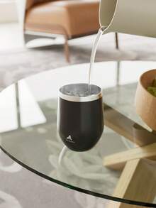 1 szt. 340 ml/12 uncji dwuwarstwowy kubek izolowany próżniowo ze stali nierdzewnej w kształcie skorupki jajka, odpowiedni do użytku w domu, w biurze, w podróży, podczas uprawiania sportu, a także jako prezent.