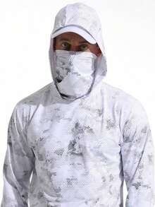 Summer Outdoor Fishing Sun Protection Clothes, Breathable Fishing/Cycling Wear