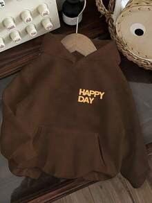 男童休闲印花卫衣，舒适透气，适合运动和日常穿着