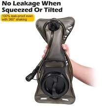 快拆式水袋包 - 多功能水袋收纳袋，适用于跑步、徒步和骑行，耐用防漏设计，提供 1.5L/2L/3L 三种容量可选