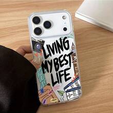 Phone - Compatible With 17, This Phone Features Shockproof, Magnetic Properties, Resistance To Yellowing, Scratches, And Fingerprints, Along With Heat Dissipation. It Showcases A Print Of British Architecture An Premium Silicone Drop-Proof Phone - 1 cái - Xem 3