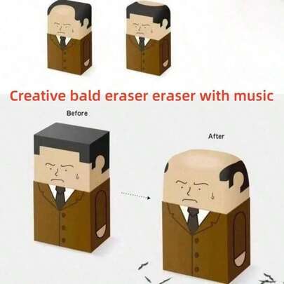 4 Stück/6 Stück/2 Stück/1 Stück Radiergummi in Form eines Weißkopfseeadlers, lustige Schreibwaren, süße Cartoon-Radiergummis, kleine Geschenke für den Klassenraum (zufällige Stile)