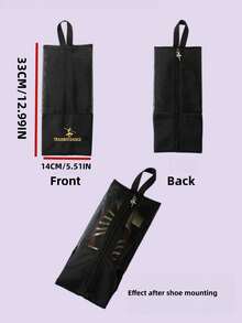 3/1pc Dance Shoe Bag, Latin Dance Shoe Bag, Ballet Pointe Shoes Dance Shoe Storage Mesh Bag