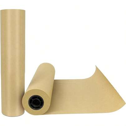 Butcher Paper Roll 48 X 164ft Brown Kraft Unbleached Unwaxed Uncoated Perfect For BBQ Smoker Freezing Grilling Craft Drawing Gift Package Table Cover