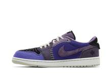 Nike Air Jordan Zion Williamson X Air Jordan 1 Retro Low OG 'Voodoo Alternate' (Unisex) Regency Purple/Vapor Green/Black/Dark Raisin/Daybreak/Light Silver IH2309-500 Winter New - 藍色 - 查看 3