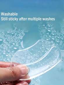 6/3/1Pair Super Soft Heel Cushions, Non-Slip, Breathable, Massage Dots, Suitable For High Heels, GEL Half Insoles, Shoe Accessories | Comfortable Heel Pads | Soft Material Heel Cushions - Multicolor - View 6