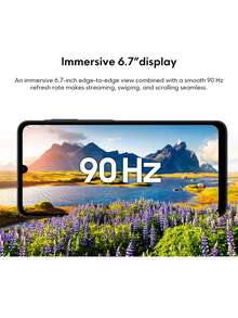 三星 Galaxy A07 4G 智能手机全球版，沉浸式 6.7 英寸显示屏，90Hz 刷新率，5000 万像素后置摄像头，最高 10 倍数码变焦，纤薄时尚设计，IP54 防尘防水 *不含充电器，圣诞礼物之选，适合送给孩子和父母