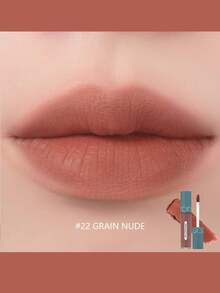 Rom&nd Romand ZERO VELVET TINT 22 GRAIN NUDE | 哑光唇釉 | 持久显色 | 轻盈质地 | 高显色度 | 不拔干唇釉 | 韩妆 | 5.5克/0.194盎司 - 22 GRAIN NUDE - 查看 8