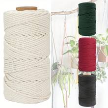 Handmade Household Decoration And Bundling Material Made Of Thread Rope Is Composed Of Natural Fibers And Features Softness, Durability. It Can Be Used As A Decorative Material For Hanging Items Or Wall Decorations.