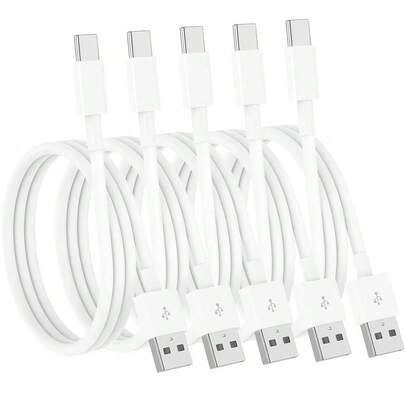 1/3/5 peças Cabo de Carregamento e Transferência de Dados de Alta Eficiência, Compatível com iPhone 17 Series/16/15, com 3,3 pés/100 cm de Comprimento