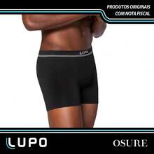 Kit Of 6 Lupo Men's Microfiber Seamless Boxer Briefs, Original Size 436 - Black and Navy - View 7